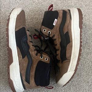 Vans UltraRange EXO Hi MTE High Tops, Brown Suede, Mens 6.5/Womens 8